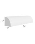 Royal White Shaker 96" Quarter Round Molding