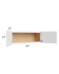 Royal White Shaker 33x12 Wall Cabinet