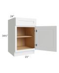 Southport White Shaker 21" Base Cabinet