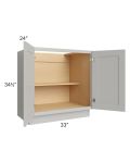 Stone Shaker 33" Full Height Door Base Cabinet