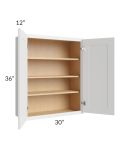 Gramercy White 30x36 Wall Cabinet