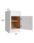 Gramercy White ADA 18" Base Cabinet