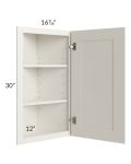 Providence Cream 12x30 Angle Wall Cabinet
