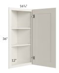 Providence Cream 12x36 Angle Wall Cabinet
