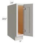 9" Full Height Door Base Cabinet