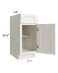 Providence Cream 15" Base Cabinet