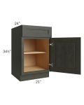 Charlotte Dark Grey 21" Base Cabinet