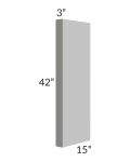 Dove Grey Shaker Wall Column