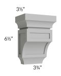 Dove Grey Shaker Small Corbel