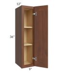 Cambridge Saddle Glaze 09x36 Wall Cabinet