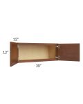 Cambridge Saddle Glaze 30x12 Wall Cabinet