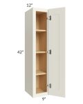 Cambridge Antique White Glaze 09x42 Wall Cabinet