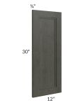 Charlotte Dark Grey 30" Wall Decorative Panel