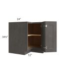 36" Easy Reach Corner Cabinet