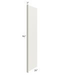 Providence Cream 24x96 Refrigerator End Panel with a 3" Return