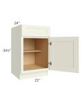 Linen Shaker 21" Base Cabinet