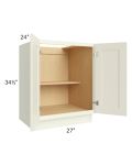 Linen Shaker 27" Full Height Door Base Cabinet