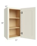 Linen Shaker 15x30 Wall Cabinet