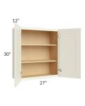 Linen Shaker 27x30 Wall Cabinet