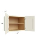 Linen Shaker 30x24x24 Wall Cabinet