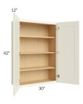Linen Shaker 30x42 Wall Cabinet