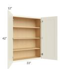 Linen Shaker 33x42 Wall Cabinet