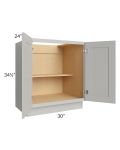 Stone Shaker 30" Full Height Door Base Cabinet