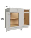 Stone Shaker 42" Blind Base Cabinet 