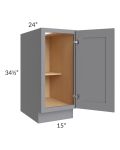 15" Full Height Door Base Cabinet