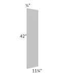 Midtown Light Grey Shaker 42" Wall Skin (1/4" Thick)