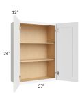 Brilliant White Shaker 27x36 Wall Cabinet