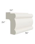 Providence Cream 96" Light Rail Molding