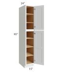 Gramercy White 15x24x90 Pantry Cabinet