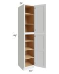 Belfast White 18x24x96 Pantry Cabinet