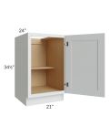 21" Full Height Door Base Cabinet