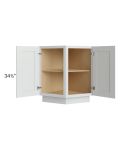 Lakewood White 24" Base End Cabinet