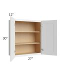 Lakewood White 27x30 Wall Cabinet