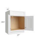 27" Vanity Sink Base Cabinet