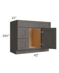 42" Vanity Sink and Drawer Combo