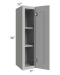 Dove Grey Shaker 09x36 Wall Cabinet