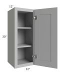 Dove Grey Shaker 12x30 Wall Cabinet