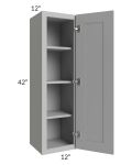 Dove Grey Shaker 12x42 Wall Cabinet