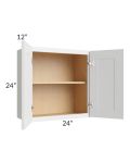 Belfast White 24x24 Wall Cabinet