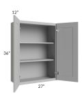 Dove Grey Shaker 27x36 Wall Cabinet