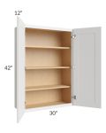 Belfast White 30x42Wall Cabinet