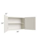 Providence Cream 36x24 Wall Cabinet