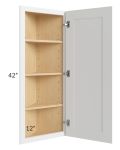 Belfast White 12x42 Wall End Cabinet