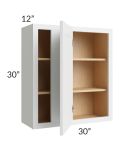 Gramercy White 30x30 Blind Corner Wall Cabinet