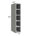 Dove Grey Shaker Wall Cube Cabinet