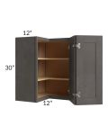 24x30 Square Corner Wall Cabinet